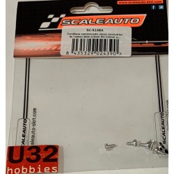 SCALEAUTO SC-5148A TORNILLO SEMIROSCADO CARR.CABEZA CONICA 4.5mm M2x5mm ALU.