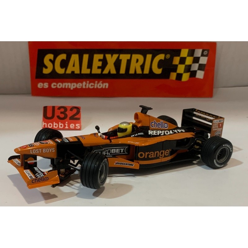 SCALEXTRIC ARROWS F1  -18  ORANGE 2000 P.DE LA ROSA  LIMITED.FIRMADO