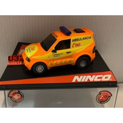 SLOT CAR NINCO 50512 MITSUBISHI PAJERO MONTERO SEM EMERGENCIAS