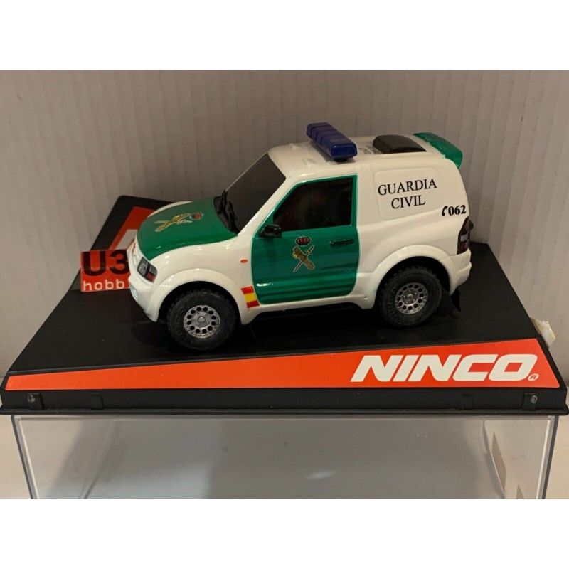 SLOT CAR NINCO 50519 MITSUBISHI PAJERO MONTERO GUARDIA CIVIL