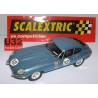 SLOT CAR SCX SCALEXTRIC ALTAYA COCHES MITICOS  JAGUAR E TYPE -12 MET BLUE LTD.ED