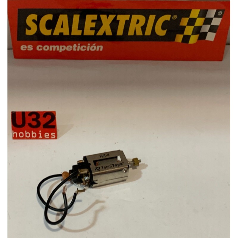 SLOT CAR SCX SCALEXTRIC MOTOR RX 41 CON CABLES