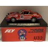 SLOT CAR FLY A2072 PORSCHE 911 SC -43 24HLE MANS 1971 POPEYE BODIN-COURTHIADE