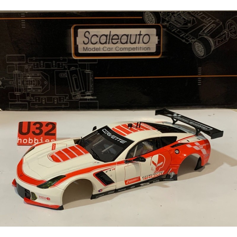 SLOT CAR SCALEAUTO CARROCERIA CORVETTE C7R GT3