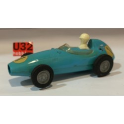 SLOT CAR FANACOURSE 8156 FERRARI 246 -1 F1 1958 M.HAWTHRON AZUL