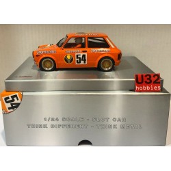 SLOT CAR BRM 131 1/24 AUTOBIANCHI A112 ABARTH -54 JAGERMEISTER HOCKENHEIM 1982