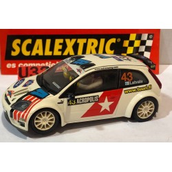 SLOT CAR SCX SCALEXTRIC 6162 FORD FIESTA JWRC -43 J.M.LATVALA