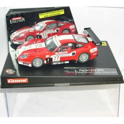 SLOT CAR CARRERA EVOLUTION 25753 FERRARI 575 GTC -11 MONZA 2004 G.P.C. GIESSE