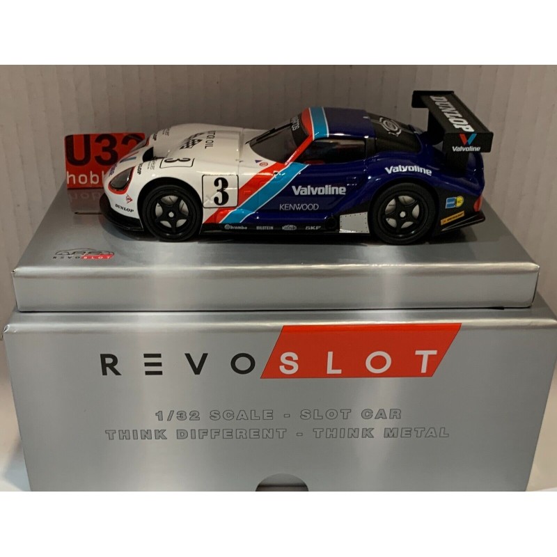 SLOT CAR REVOSLOT RS-0234 MARCOS LM 600 -3 VALVOLINE  EDITIONS