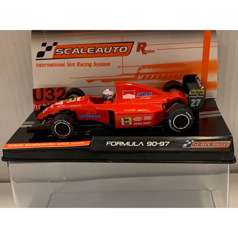 SLOT CAR SCALEAUTO SC-6309 FERRARI 642 F1 -27 1991 MORRO BAJO ALAIN PROST