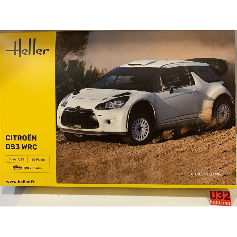 HELLER 80758 KIT 1/24 CITROEN DS3 WRC